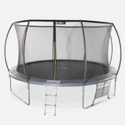 Cama elástica red interior con pack de accesorios, 430cm