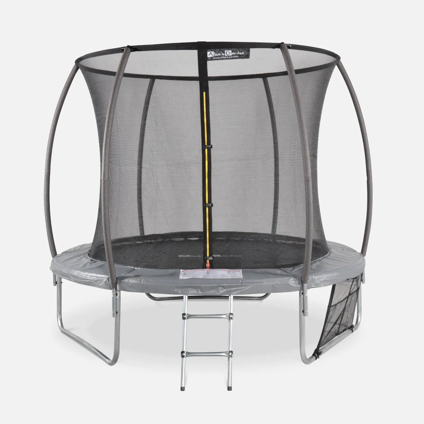 Cama elástica red interior con pack de accesorios, 250cm