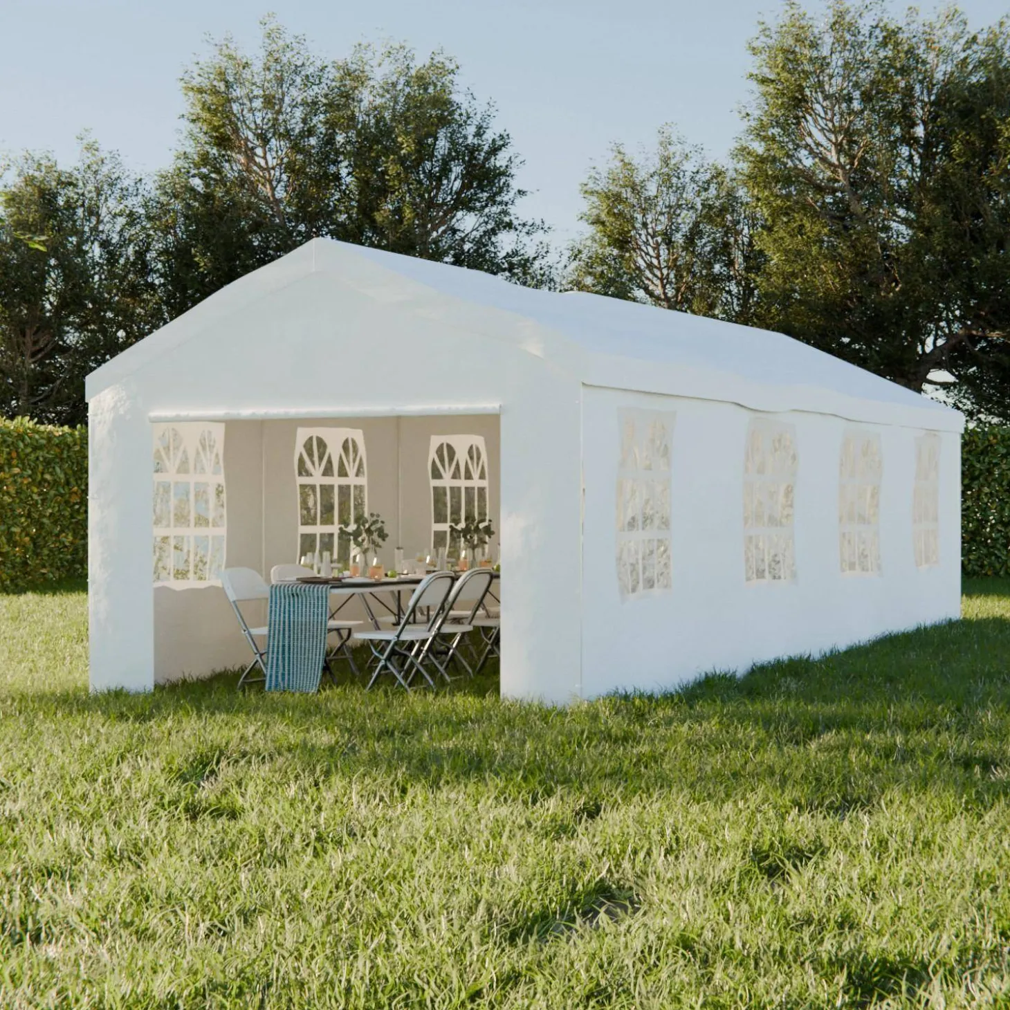 Carpa de recepción 4x8m
