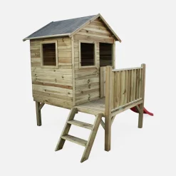 Casa de madera para niños de 2m²