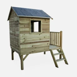 Casa de madera para niños de 2m²