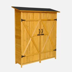 Caseta de jardín de 140cm en madera de abeto