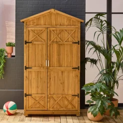 Caseta de jardín de 105cm en madera de abeto
