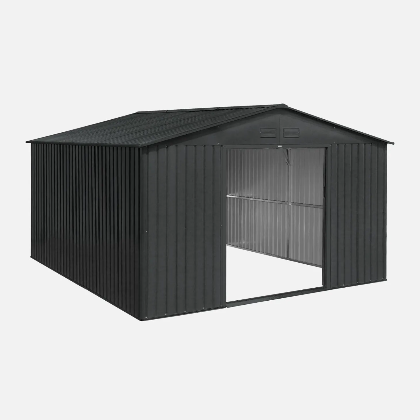 Caseta metálica de jardín de 12.99m²