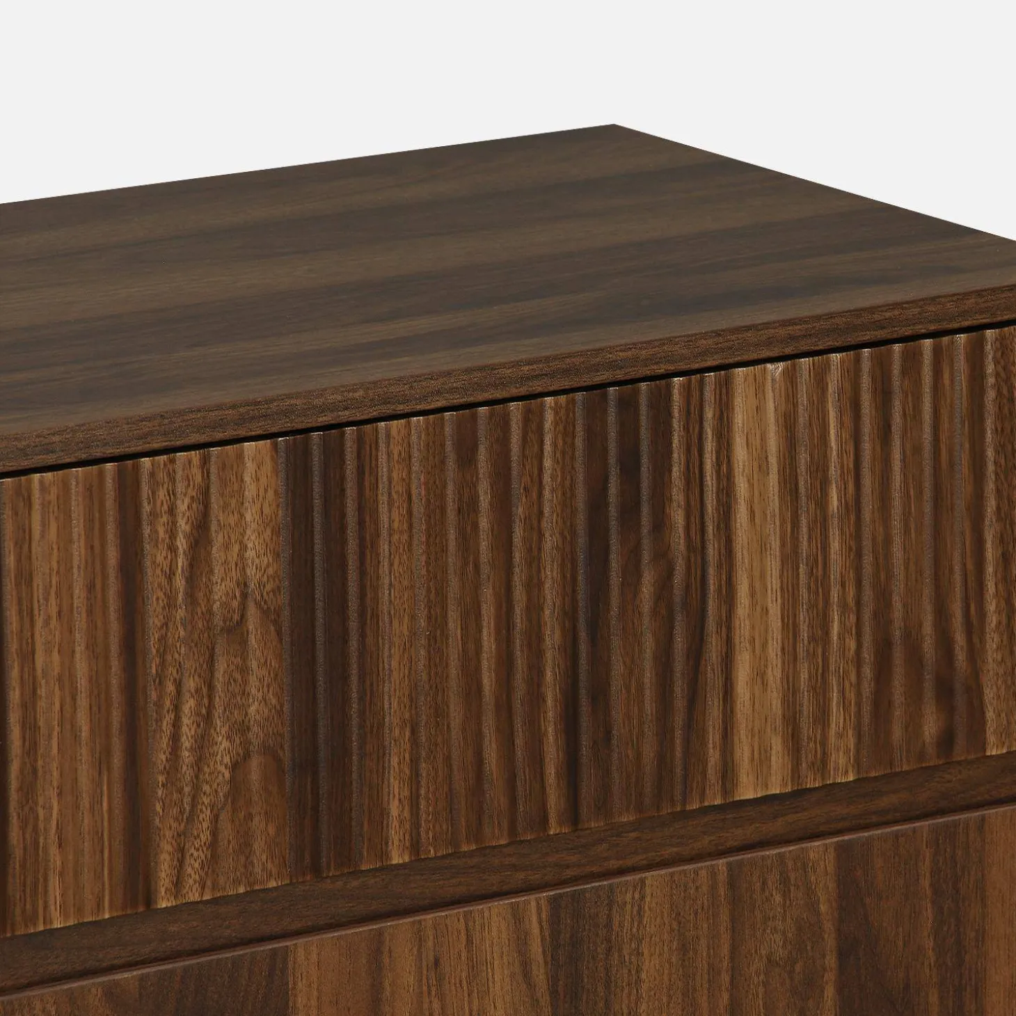 Cómoda con efecto madera, 3 cajones