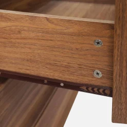 Cómoda de almacenamiento efecto madera, 6 cajones