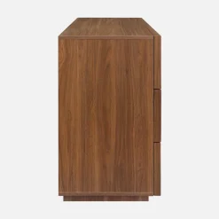 Cómoda de almacenamiento efecto madera, 6 cajones