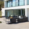Cocina exterior 6 módulos acero