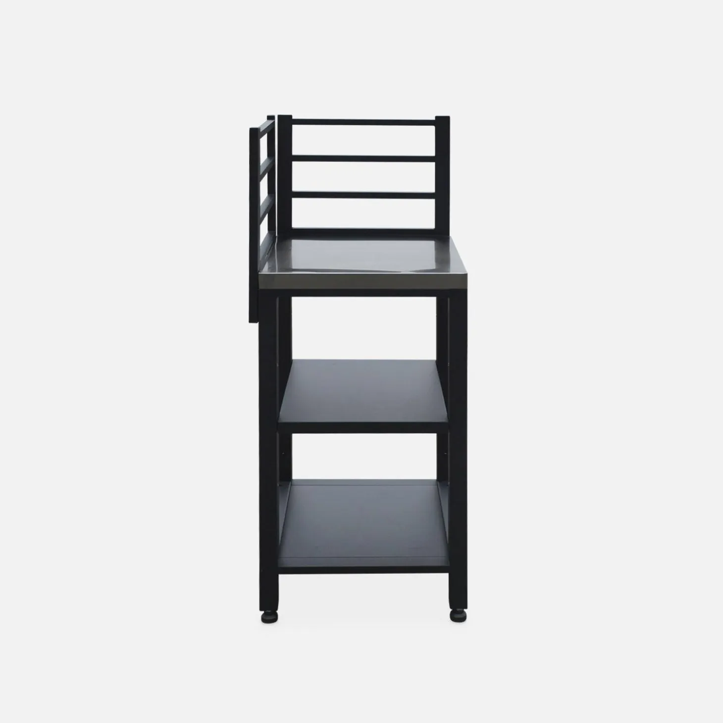 Cocina exterior completa de acero inoxidable de 6 módulos