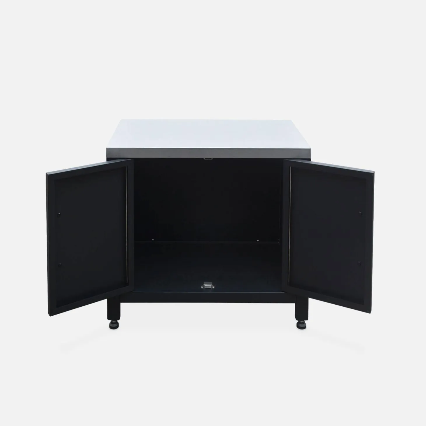 Cocina exterior de acero, 80cm