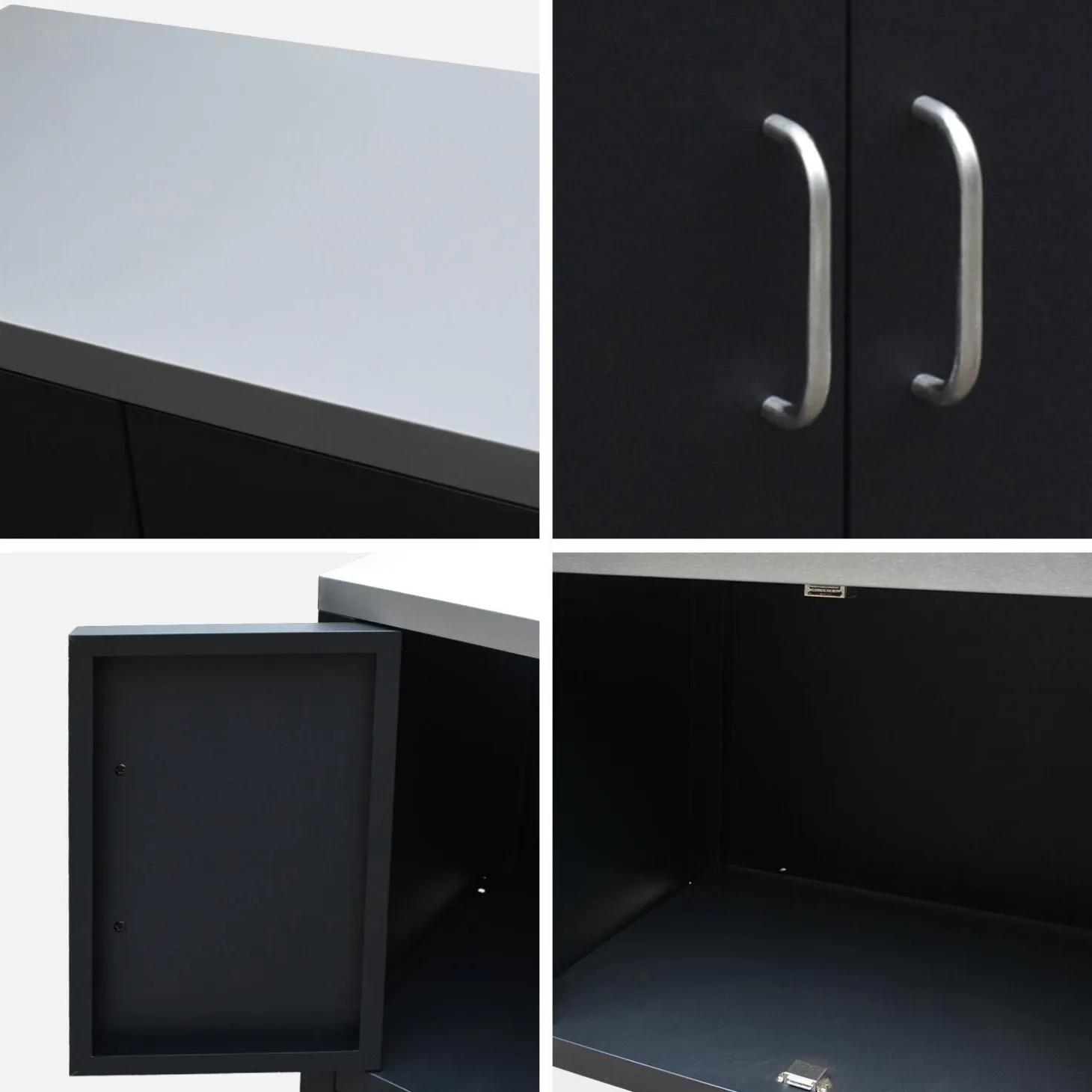 Cocina exterior de acero, 80cm