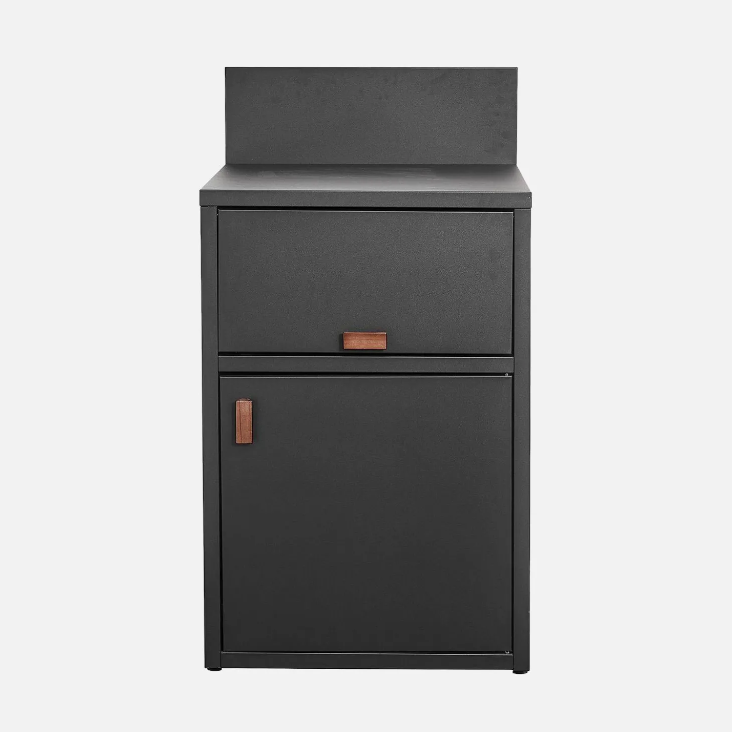 Cocina exterior de acero 2 puertas, 60cm