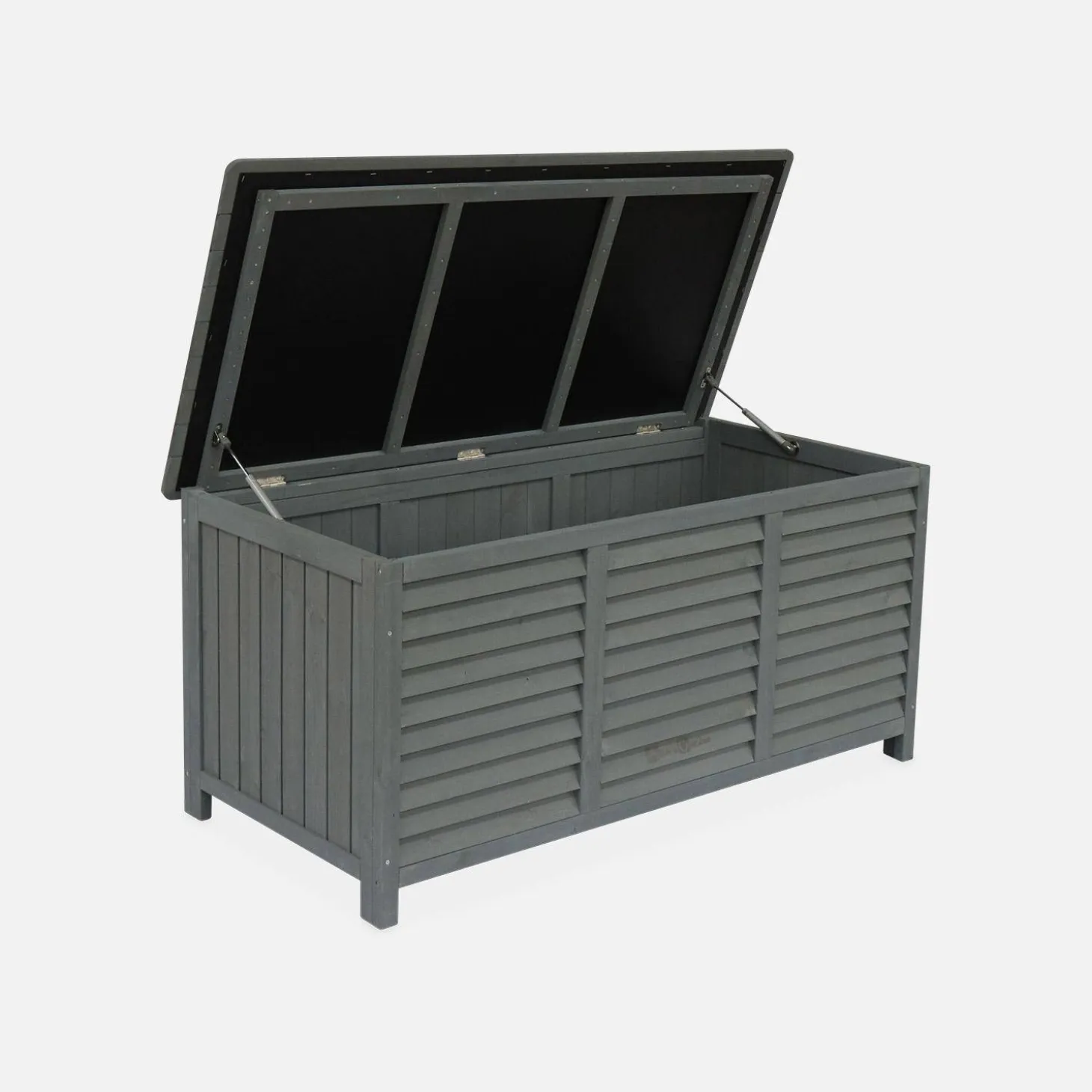Cofre de almacenamiento de madera, 330L