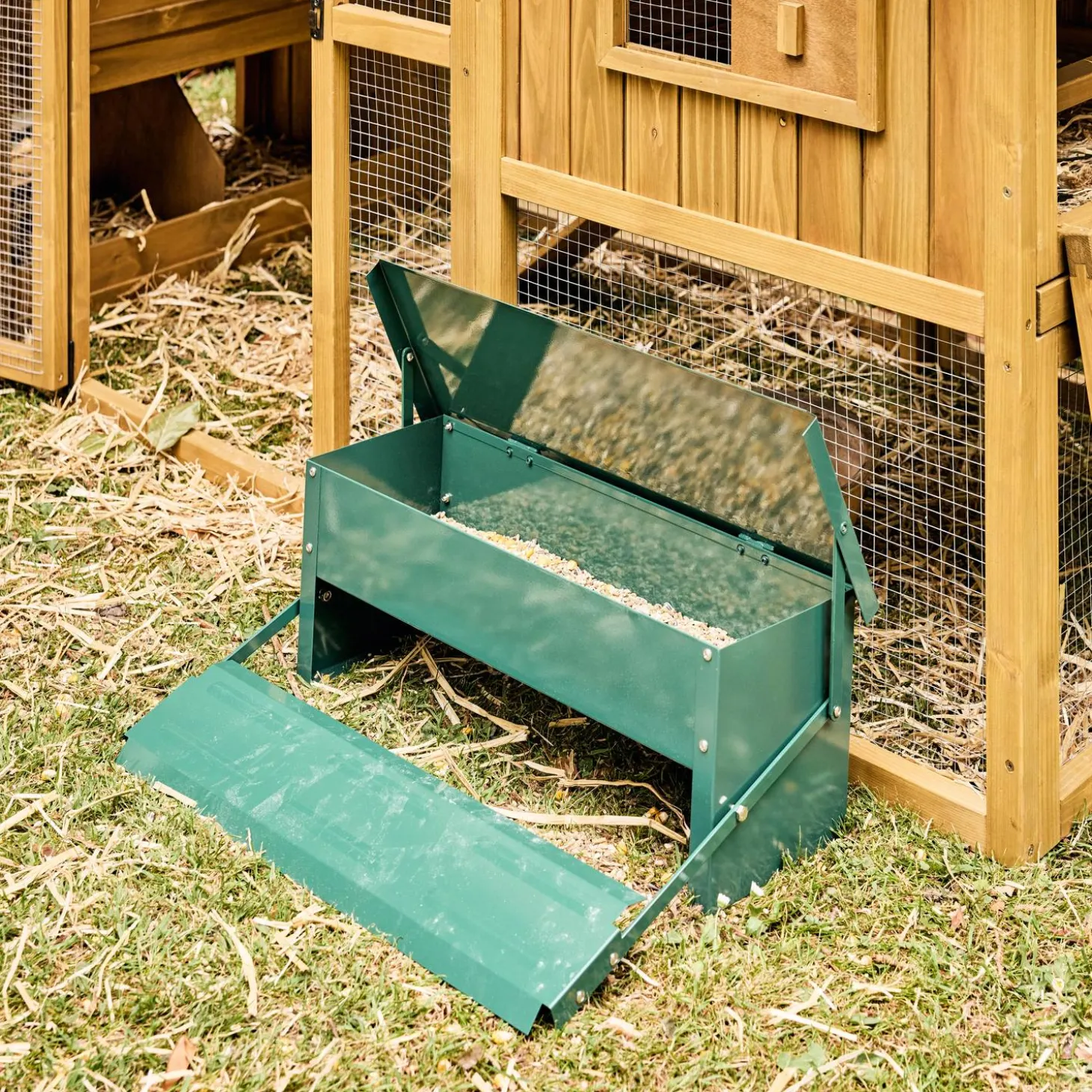 Comedero automático para gallinas 5kg