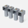 Conector para cama elástica, 250 a 400cm, set de 4