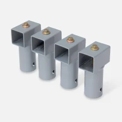 Conector para cama elástica, 250 a 400cm, set de 4