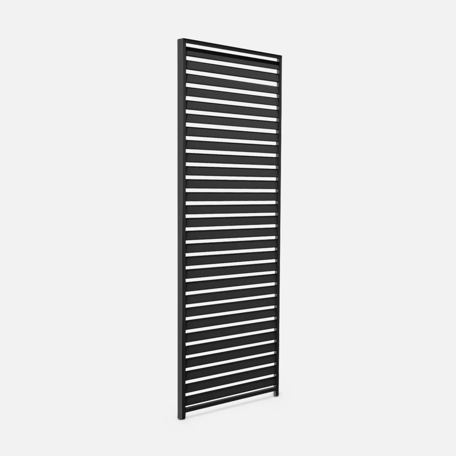 Conjunto de 3 persianas de 130cm para pérgola bioclimática de aluminio 3x4m
