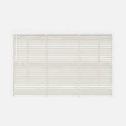Conjunto de 3 persianas de 130cm para pérgola bioclimática de aluminio 3x4m