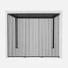 Conjunto de 3 persianas verticales 1m pérgola bioclimática