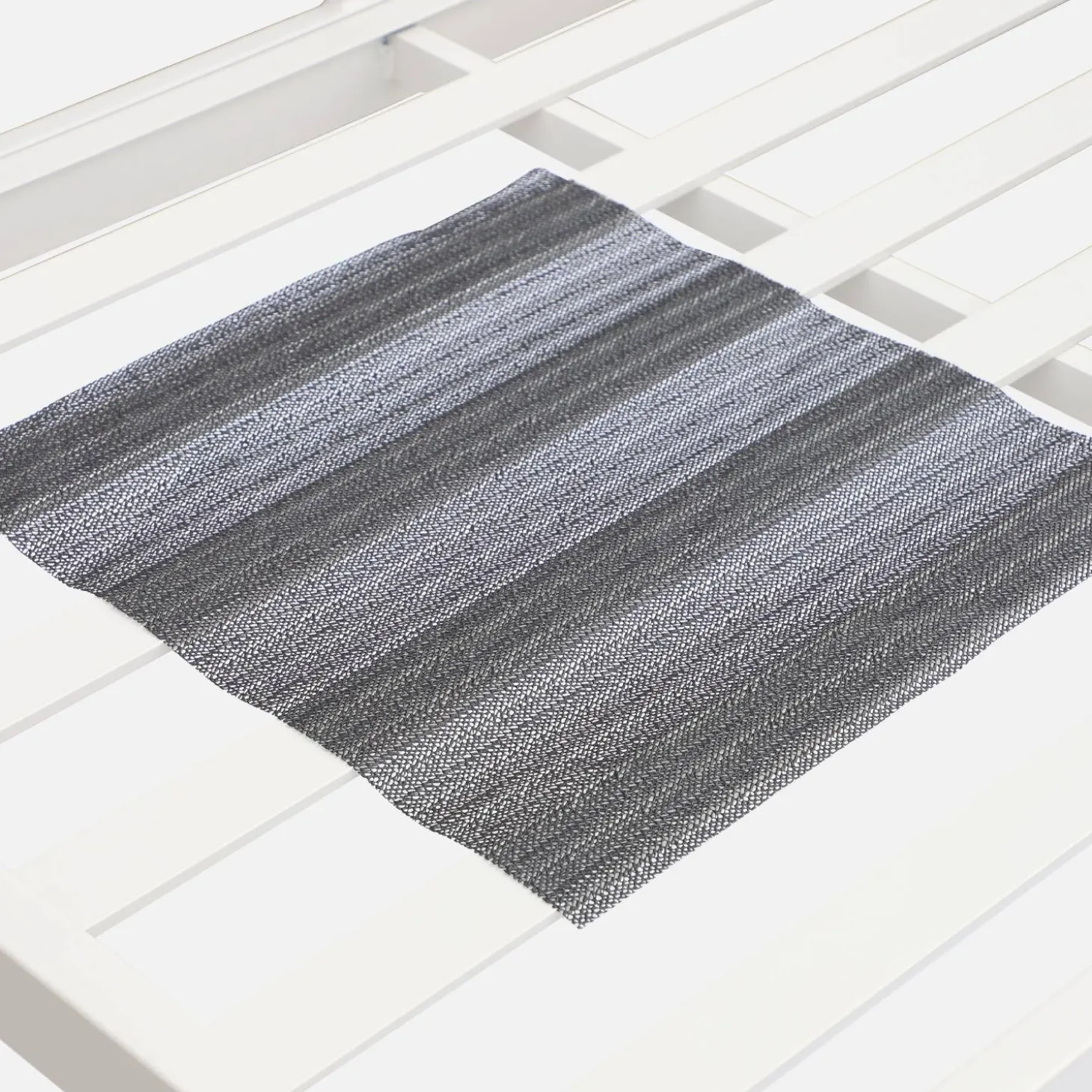Conjunto de jardín de aluminio, 4 plazas