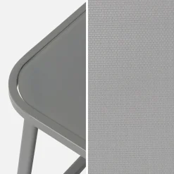 Conjunto de jardín en metal , 4 plazas