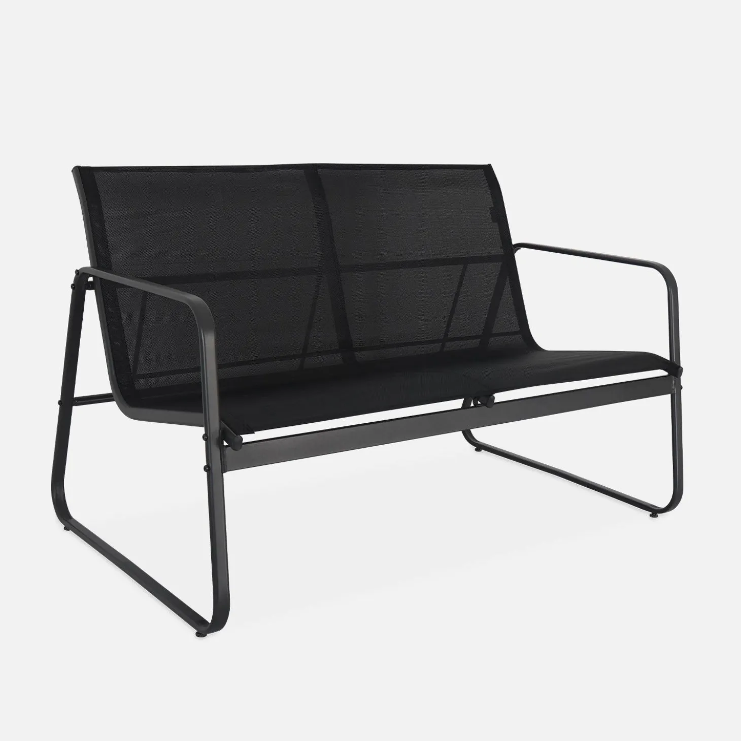Conjunto de jardín en metal , 4 plazas