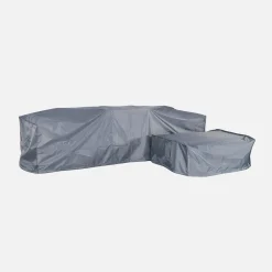 Conjunto de muebles de jardín modular de aluminio, 4 plazas