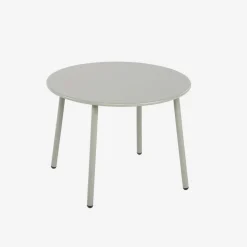 Conjunto de muebles de jardín de acero y cuerdas de resina, 4 plazas