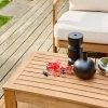 Conjunto de muebles de jardín de madera de acacia, 4 plazas
