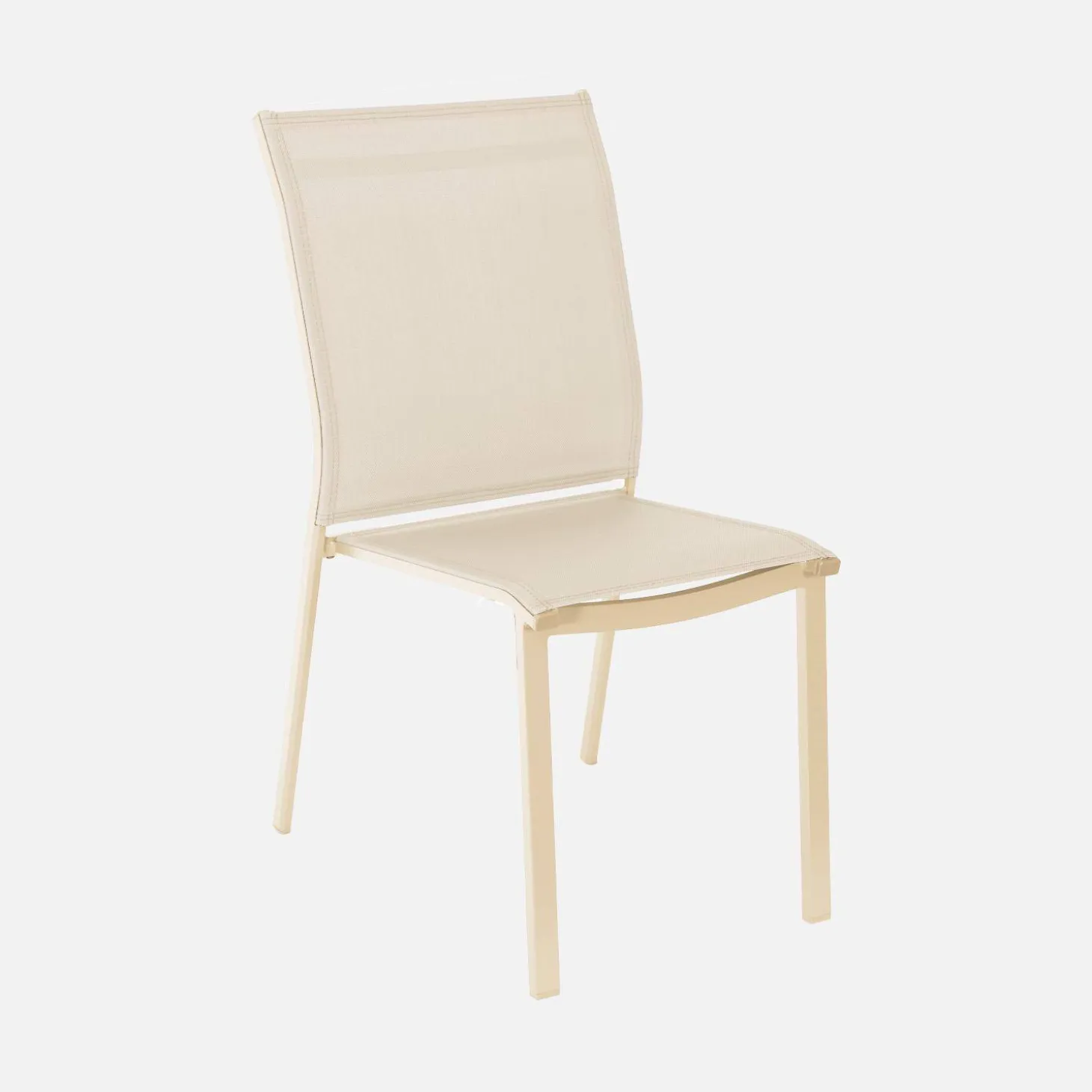 Conjunto mesa de jardín extensible de aluminio con 12 sillas