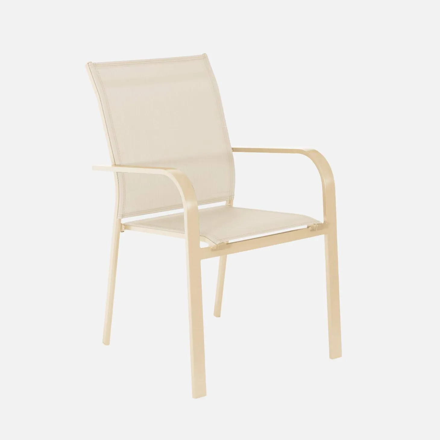 Conjunto mesa de jardín extensible de aluminio con 12 sillas