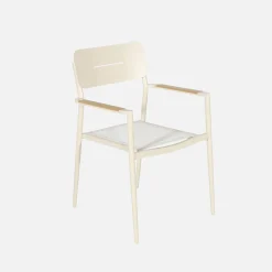 Conjunto mesa de jardín ovalada extensible de aluminio con 6 sillas