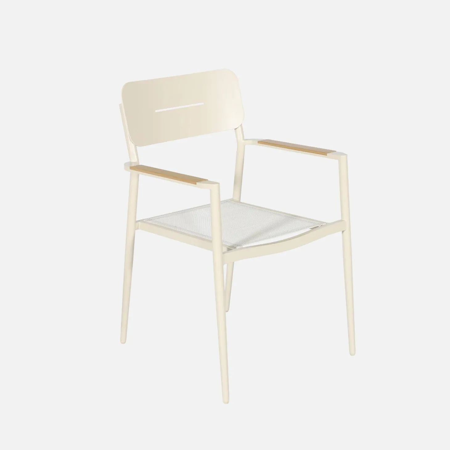 Conjunto mesa de jardín ovalada extensible de aluminio con 6 sillas