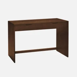 Consola de madera con 2 cajones, 120cm