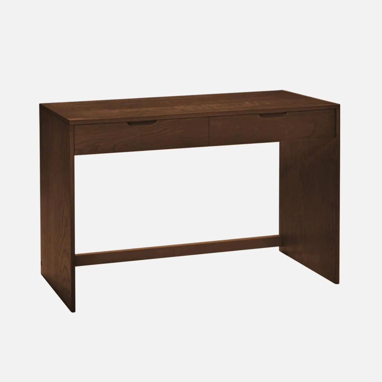 Consola de madera con 2 cajones, 120cm