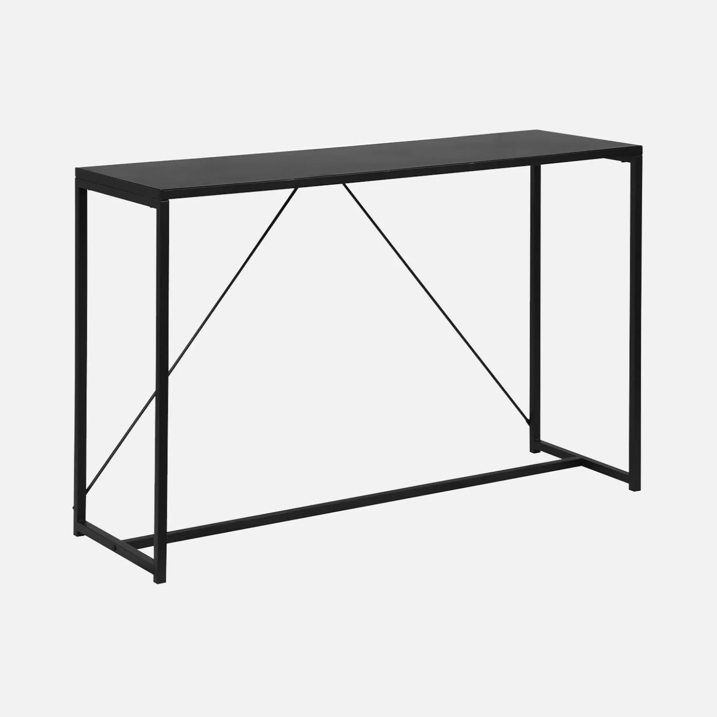 Consola de metal, 120cm
