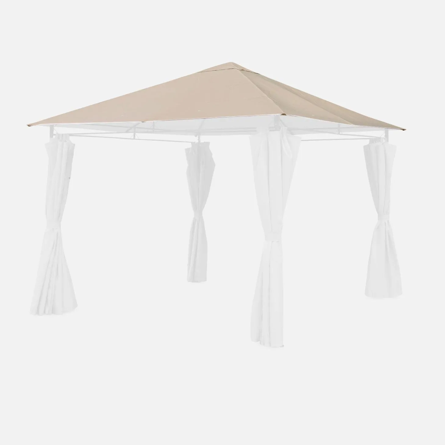 Cubierta de pérgola Elusa 3x3m