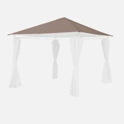 Cubierta de pérgola Elusa 3x3m