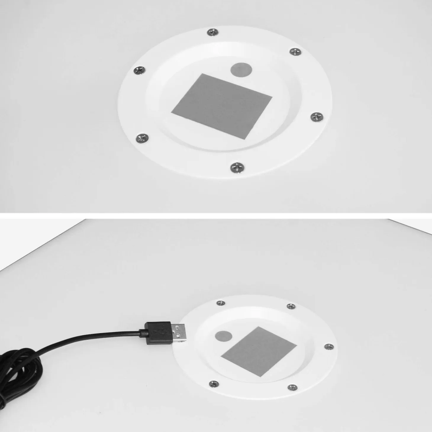 Cubo de luz LED con pilas