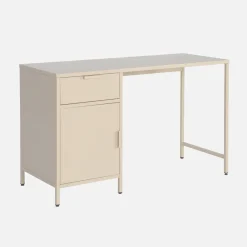 Escritorio de acero laminado, 1 cajón