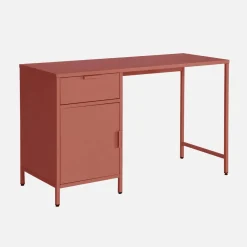 Escritorio de acero laminado, 1 cajón