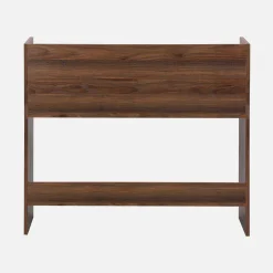 Escritorio decorativo de madera con 2 compartimentos