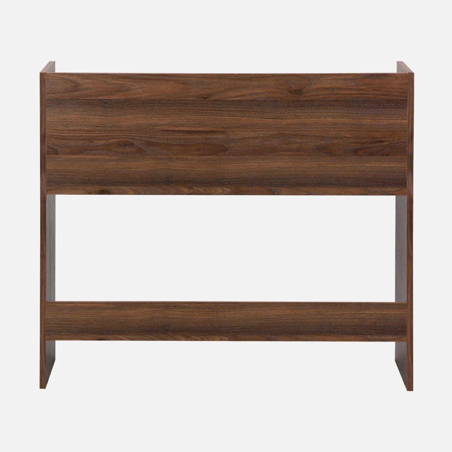 Escritorio decorativo de madera con 2 compartimentos