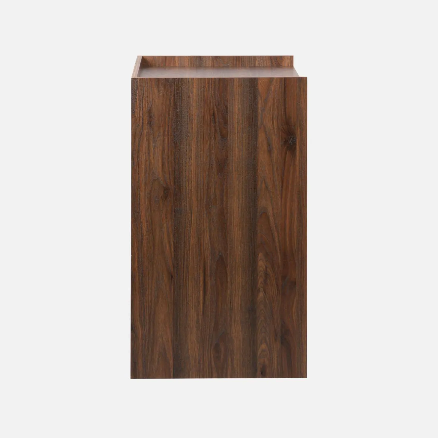 Escritorio decorativo de madera con 2 compartimentos