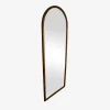 Espejo arco de madera de pino decorativo de pared