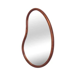 Espejo de madera de abeto decorativo de pared, 85cm
