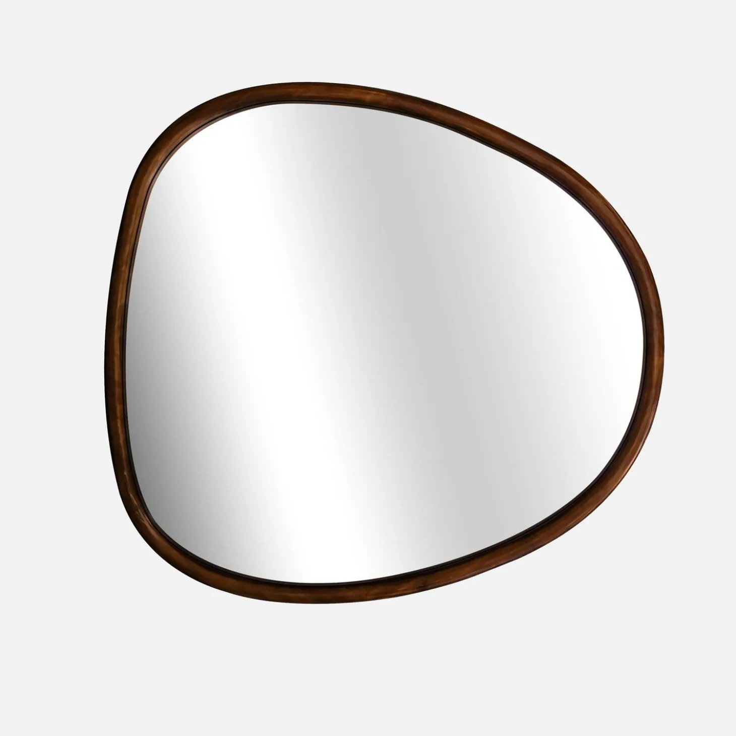 Espejo de madera de abeto decorativo de pared, 75cm
