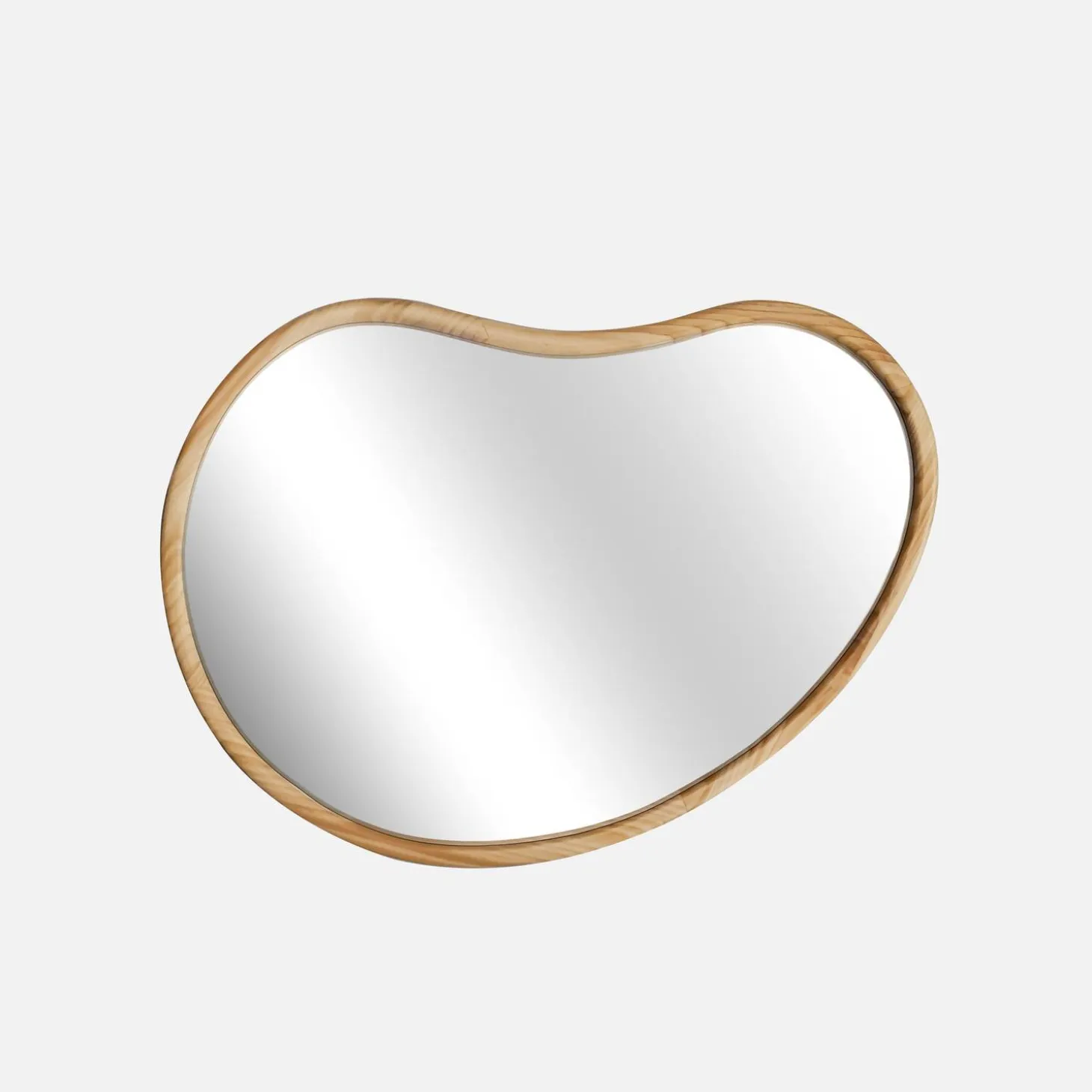 Espejo de madera de abeto decorativo de pared, 85cm
