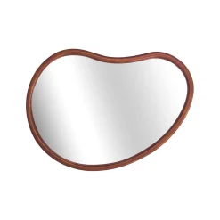 Espejo de madera de abeto decorativo de pared, 65cm