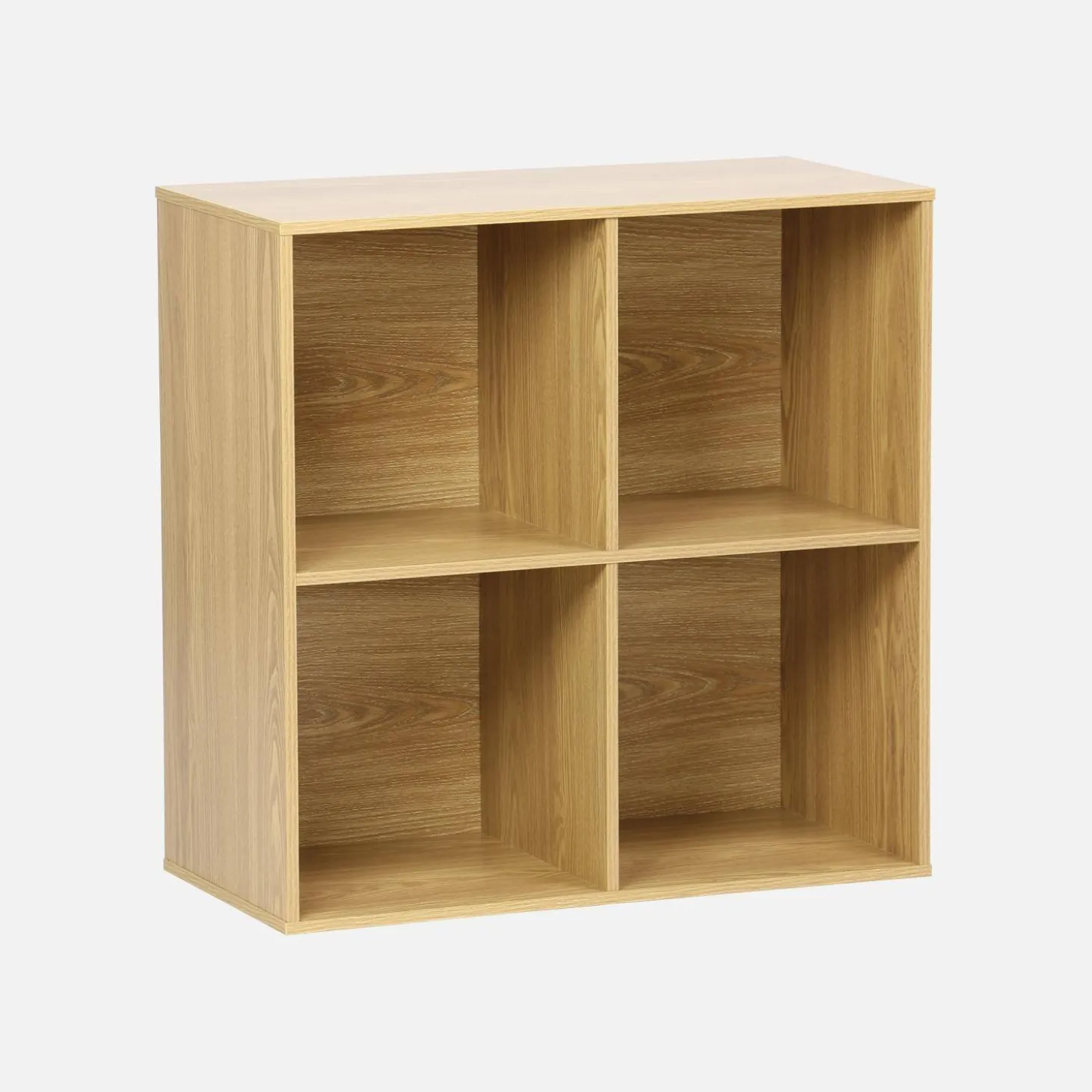 Estantería, biblioteca, módulo de almacenamiento, 4 compartimentos